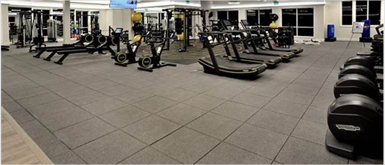 Best commercial gym flooring